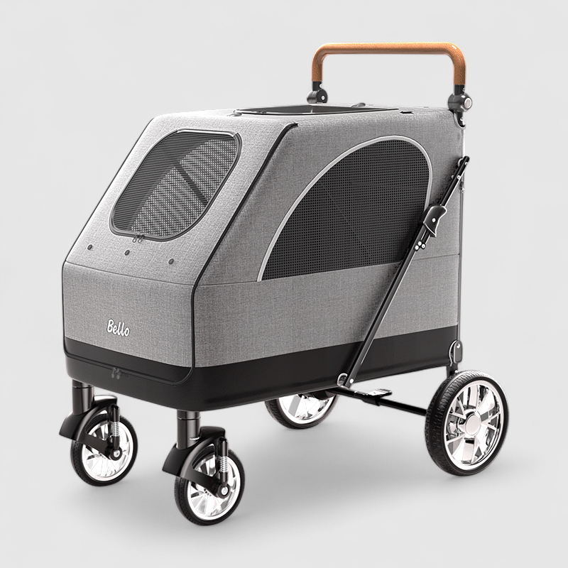 Flagship Pet Stroller Model L01G - The Luxe Voyager