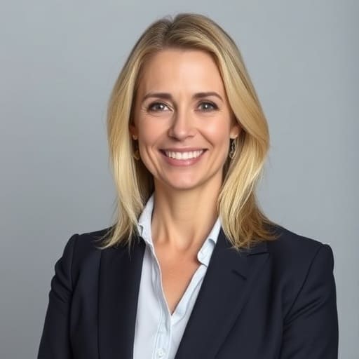 Portrait of Sarah Chen, Head of Design