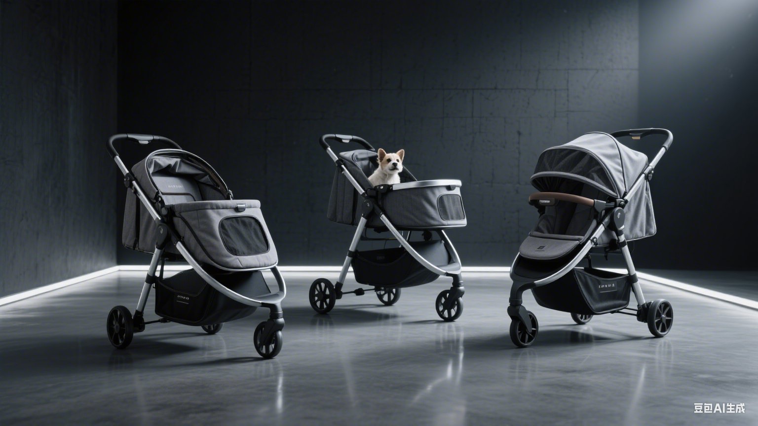 A showcase of the premium TailyHoo pet stroller collection
